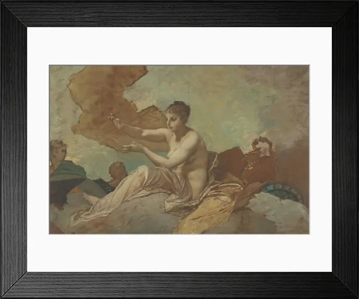 Framed Print : Industry, 1845-1892. Creator: Pierre Victor Galland Framed Print : Industry, 1845-1892. Creator: Pierre Victor Galland