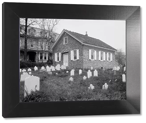 Old Mennonite Church, Germantown, Pa. between 1900 and 1906. Creator: Unknown