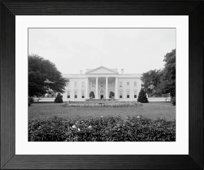 Framed Print : White House, Washington, D.C. The, c1905. Creator: Unknown