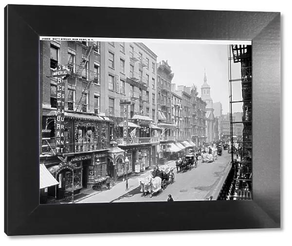 Mott Street, New York, N.Y. c1905?. Creator: Unknown