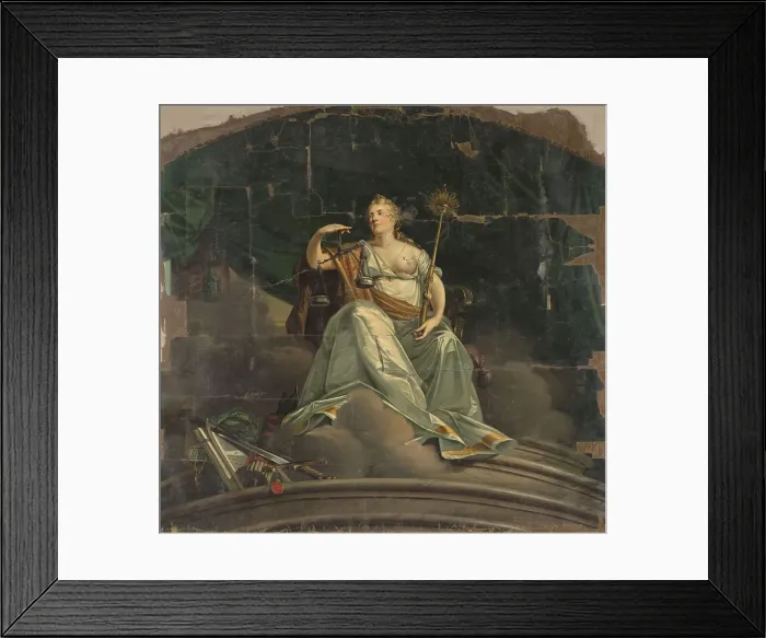 Framed Print : Justice, 1802. Creator: Pieter Gaal Framed Print : Justice, 1802. Creator: Pieter Gaal