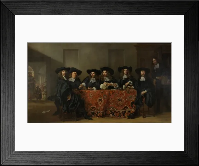 Framed Print : Six Regents and the Housemaster of the Oudezijds Institute for the Outdoor Relief of the Poor, Amste Creator: Pieter van Anraedt Framed Print : Six Regents and the Housemaster of the Oudezijds Institute for the Outdoor Relief of the Poor, Amste Creator: Pieter van Anraedt