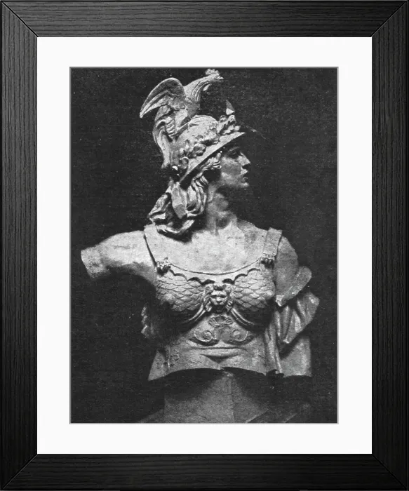 Framed Print : La Republique de la Victoire, buste par L. Drivier, 1916. Creator: Leon-Ernest Drivier Framed Print : La Republique de la Victoire, buste par L. Drivier, 1916. Creator: Leon-Ernest Drivier