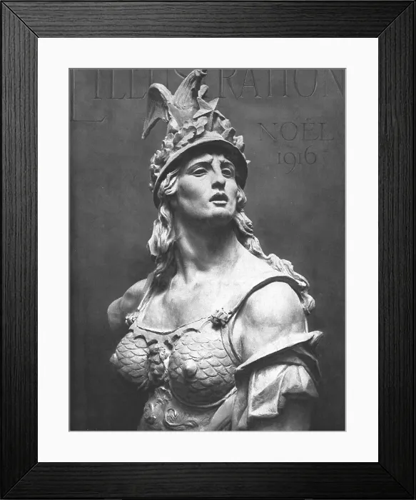 Framed Print : L'Illustration; 13, Rue Saint-Georges, Paris. Decembre 1916. Promotionnel, 1916. Creator: Unknown Framed Print : L'Illustration; 13, Rue Saint-Georges, Paris. Decembre 1916. Promotionnel, 1916. Creator: Unknown