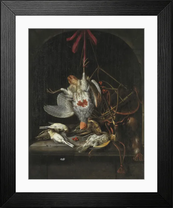 Framed Print : Dead Wildfowl, 1674. Creator: Jacob Biltius Framed Print : Dead Wildfowl, 1674. Creator: Jacob Biltius