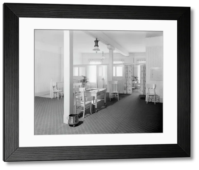 Framed Print : E.M. Bigsby Co. show rooms, restroom, third floor, between 1900 and 1915. Creator: Unknown Framed Print : E.M. Bigsby Co. show rooms, restroom, third floor, between 1900 and 1915. Creator: Unknown