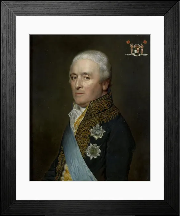 Framed Print : Adriaen Pieter Twent (1745-1816), Count of Rosenburg, Minister of Inland Waters, Minister of the Int Creator: Willem Bartel van der Kooi Framed Print : Adriaen Pieter Twent (1745-1816), Count of Rosenburg, Minister of Inland Waters, Minister of the Int Creator: Willem Bartel van der Kooi