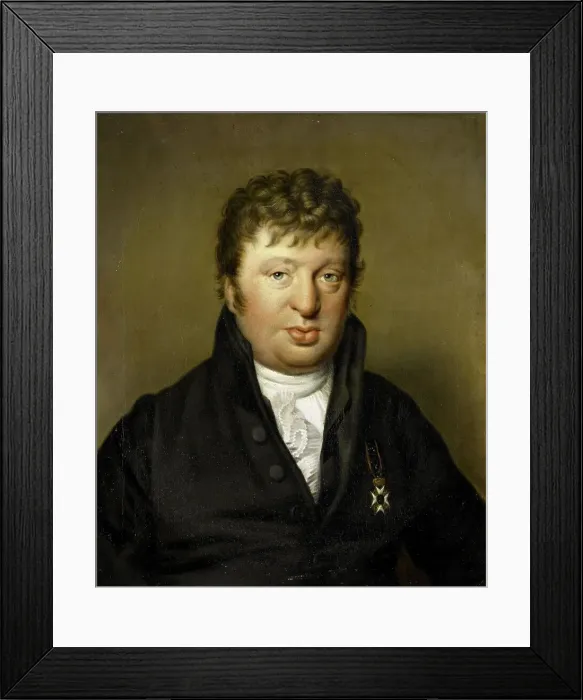 Framed Print : Jacobus Scheltema (1767-1835), Historian, 1798-1819. Creator: Anon Framed Print : Jacobus Scheltema (1767-1835), Historian, 1798-1819. Creator: Anon