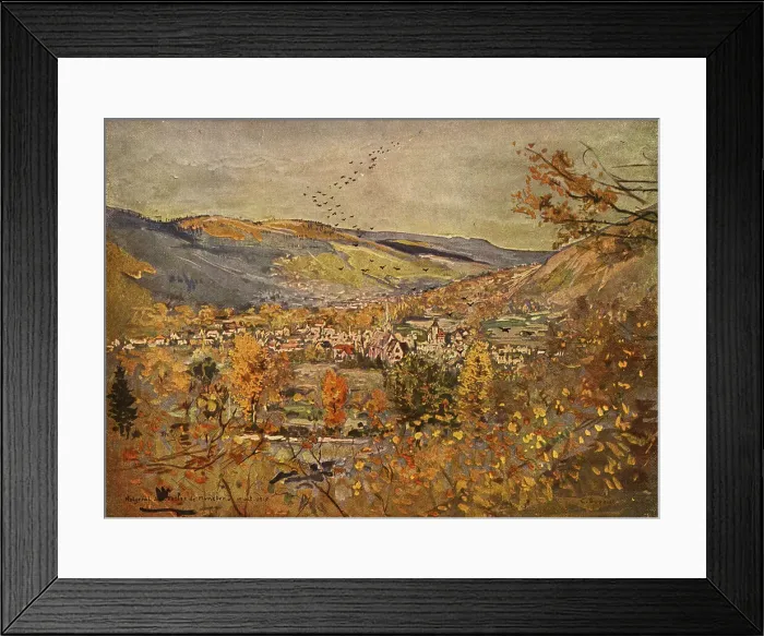 Framed Print : Metzeral et la Vallee de la Fecht, 15 octobre 1915, 1915. Creator: Charles-Jules Duvent Framed Print : Metzeral et la Vallee de la Fecht, 15 octobre 1915, 1915. Creator: Charles-Jules Duvent
