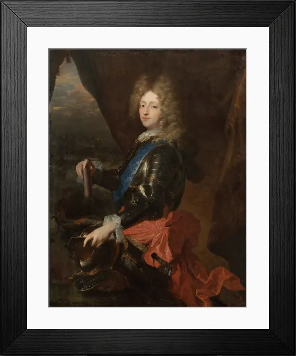 Framed Print : Portrait of King Frederik IV as Prince, 1693. Creator: Hyacinthe Rigaud Framed Print : Portrait of King Frederik IV as Prince, 1693. Creator: Hyacinthe Rigaud