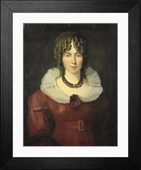 Framed Print : Portrait of a young Woman, c.1830. Creator: Anon Framed Print : Portrait of a young Woman, c.1830. Creator: Anon