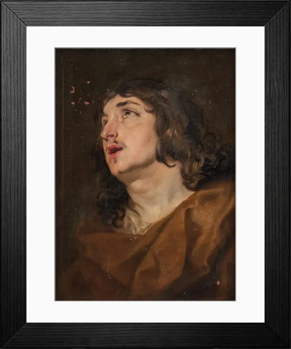 Framed Print : Head of St John, 1695-1795. Creator: Unknown Framed Print : Head of St John, 1695-1795. Creator: Unknown