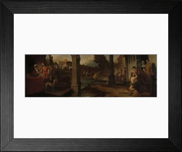 Framed Print : The Prodigal Son, 1661. Creator: Barent Fabritius Framed Print : The Prodigal Son, 1661. Creator: Barent Fabritius