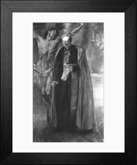 Framed Print : S. Em. Le Cardinal Mercier; Archeveque de Malines. Primat de Belgique, 1916. Creator: Paul Albert Besnard Framed Print : S. Em. Le Cardinal Mercier; Archeveque de Malines. Primat de Belgique, 1916. Creator: Paul Albert Besnard