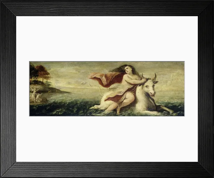 Framed Print : Rape of Europa, 1550-1599. Creator: Anon Framed Print : Rape of Europa, 1550-1599. Creator: Anon