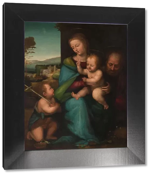 The Holy Family with the Infant John the Baptist, c.1505-c.1515. Creator: Bartolommeo (Fra) (circle of)
