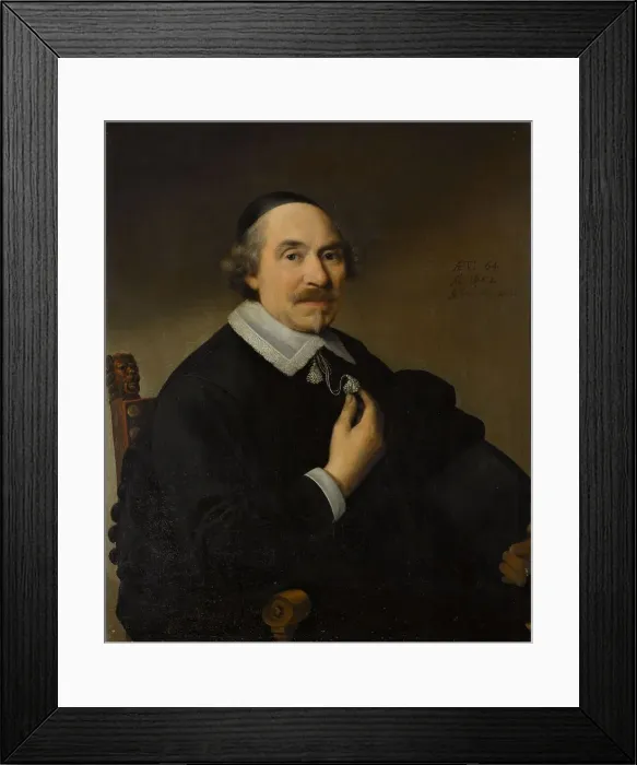 Framed Print : Portrait of a Man, probably Pieter Anthonisz van Bronckhorst (1588-1661), 1652. Creator: Anthonie Palamedesz Framed Print : Portrait of a Man, probably Pieter Anthonisz van Bronckhorst (1588-1661), 1652. Creator: Anthonie Palamedesz