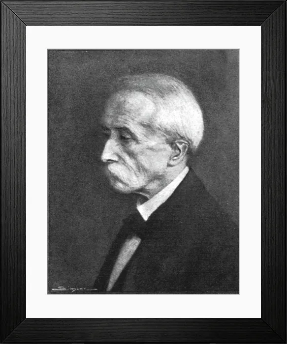 Framed Print : Theodule Ribot; Le philosophe Theodule Ribot, 1916. Creator: J Simont Framed Print : Theodule Ribot; Le philosophe Theodule Ribot, 1916. Creator: J Simont