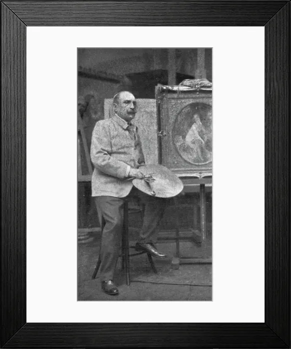 Framed Print : Antonin Mercie, 1916. Creator: Dornac