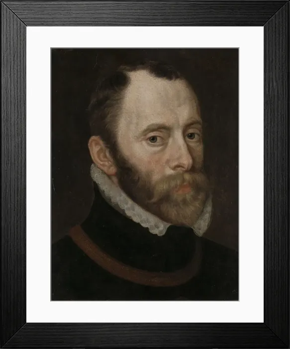 Framed Print : Portrait of Philippe de Montmorency, Count of Horne, Admiral of the Netherlands, Member of the Counc Creator: Unknown Framed Print : Portrait of Philippe de Montmorency, Count of Horne, Admiral of the Netherlands, Member of the Counc Creator: Unknown