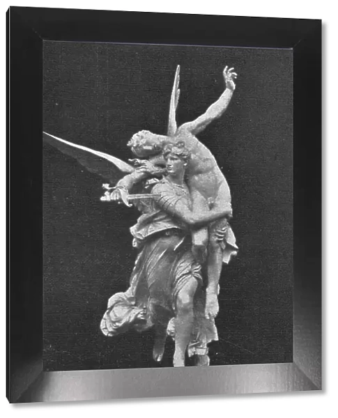 Le 'Gloria Victis'; d'Antonin Mercie, 1916. Creator: Goupil. Le 'Gloria Victis'; d'Antonin Mercie, 1916. Creator: Goupil