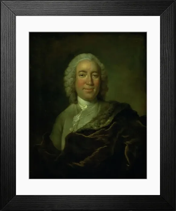 Framed Print : Gerhard Morell, Keeper of the Royal Danish Kunstkammer, 1704-1765. Creator: Johann Salomon Wahl Framed Print : Gerhard Morell, Keeper of the Royal Danish Kunstkammer, 1704-1765. Creator: Johann Salomon Wahl