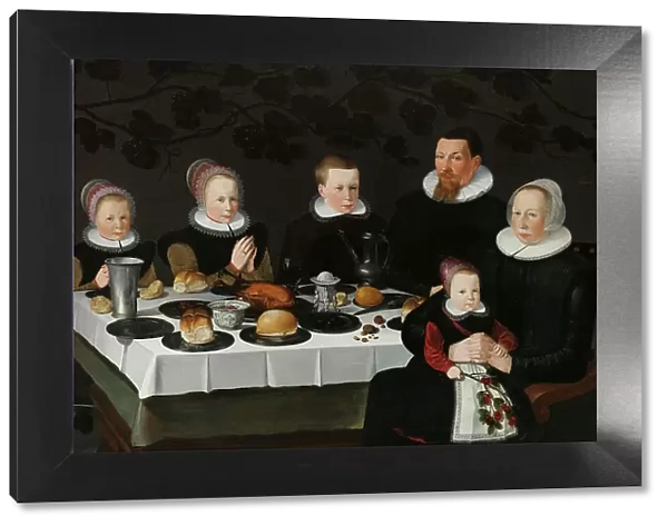 Prosperous Calvinist Family, 1627. Creator: Anon