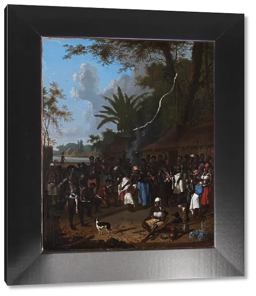 Ritual Slave Party on a Sugar Plantation in Surinam, 1706-1708. Creators: Dirk Valkenburg, Dionys Verburg, Willem Willemsz Buytewech