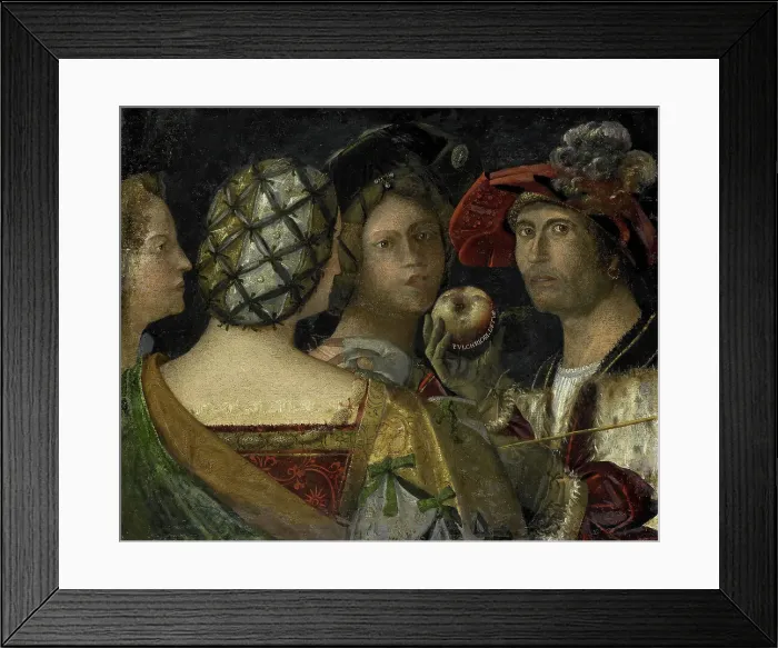 Framed Print : The Judgment of Paris, 1500-1524. Creator: Antonio Vendri Framed Print : The Judgment of Paris, 1500-1524. Creator: Antonio Vendri