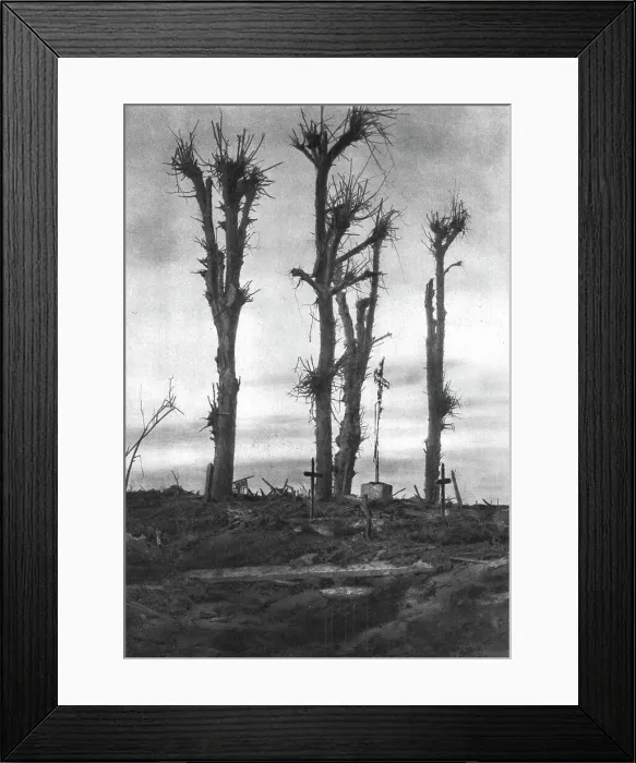 Framed Print : Les calvaire de pressoire, 7 et 8 novembre, 1916. Creator: Unknown Framed Print : Les calvaire de pressoire, 7 et 8 novembre, 1916. Creator: Unknown