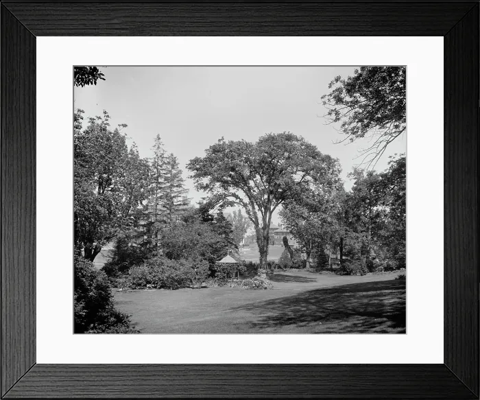Framed Print : House for Aged People from the Hayes Garden, Cambridge, Mass. between 1900 and 1920. Creator: Unknown Framed Print : House for Aged People from the Hayes Garden, Cambridge, Mass. between 1900 and 1920. Creator: Unknown