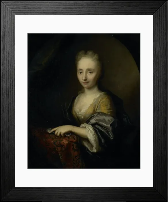 Framed Print : Portrait of a Woman, 1690-1729. Creator: Arnold Boonen Framed Print : Portrait of a Woman, 1690-1729. Creator: Arnold Boonen