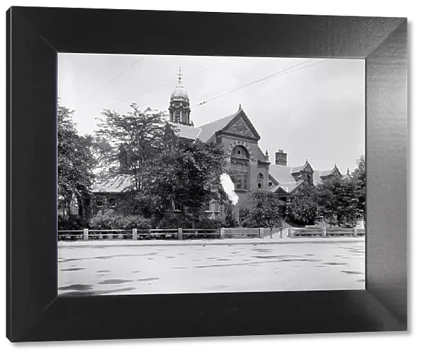 Hemenway gymnasium, Harvard University, Cambridge, Mass. between 1900 and 1920. Creator: Unknown