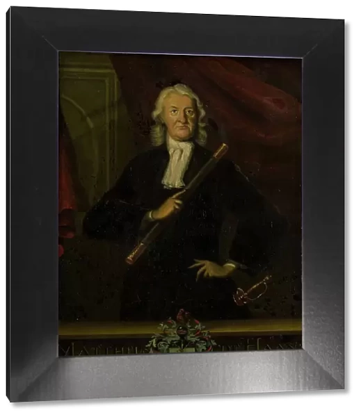Portrait of Mattheus de Haan, Governor-General of the Dutch East Indies, 1750-1800. Creator: Anon