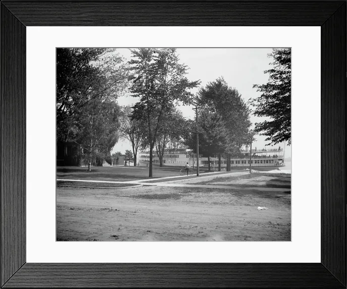 Framed Print : Str. Tashmoo, St. Clair Flats, Mich. between 1900 and 1920. Creator: Unknown Framed Print : Str. Tashmoo, St. Clair Flats, Mich. between 1900 and 1920. Creator: Unknown