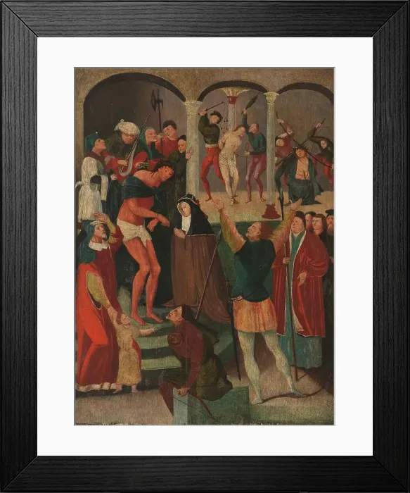 Framed Print : Ecce Homo, c.1520. Creator: Anon Framed Print : Ecce Homo, c.1520. Creator: Anon