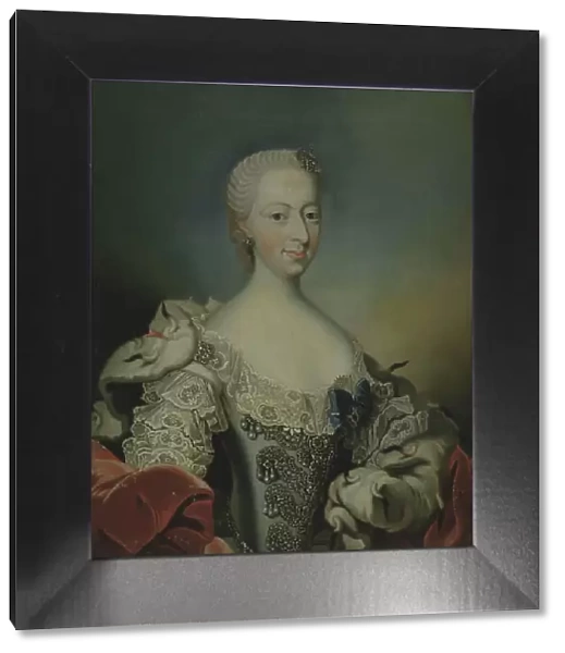 Juliane Marie, Frederik V's second queen, 1721-1769. Creator: Peter Wichmann