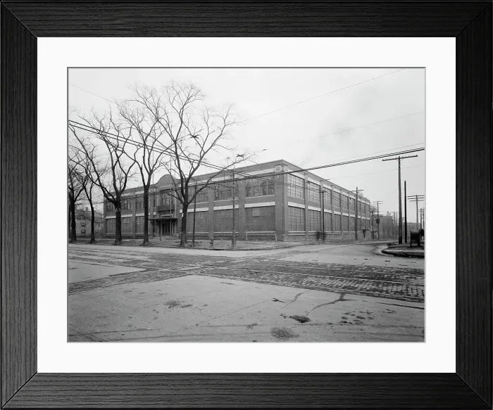 Framed Print : A.J. Smith Construction Co. Building, Detroit, Mich. between 1905 and 1915. Creator: Unknown Framed Print : A.J. Smith Construction Co. Building, Detroit, Mich. between 1905 and 1915. Creator: Unknown