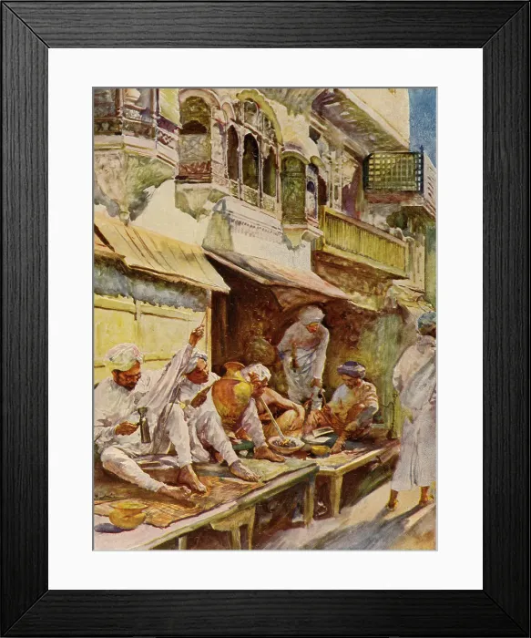 Framed Print : Metal Working in India, 1911. Creator: Unknown Framed Print : Metal Working in India, 1911. Creator: Unknown