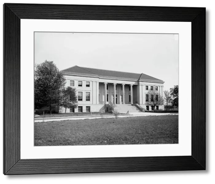 Framed Print : Page Hall, Ohio State University, Columbus, O[hio], c1904. Creator: Unknown