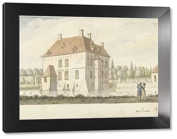 Castle t Weldam near Goor, 1761-1828. Creator: Joseph Schmetterling