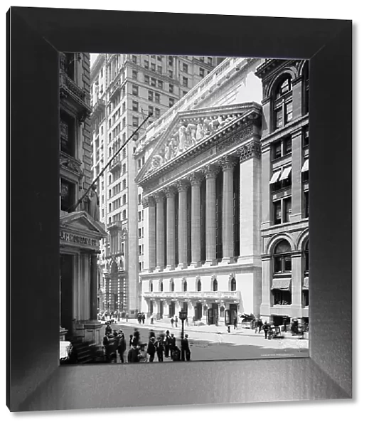 New York Stock Exchange, N.Y. c1904. Creator: Unknown
