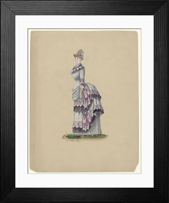 Framed Print : Le Diable Rose, 1883, c.1883. Creator: Anon Framed Print : Le Diable Rose, 1883, c.1883. Creator: Anon
