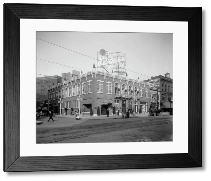 Framed Print : Edelweiss Cafe, Detroit, Mich. between 1905 and 1915. Creator: Unknown Framed Print : Edelweiss Cafe, Detroit, Mich. between 1905 and 1915. Creator: Unknown
