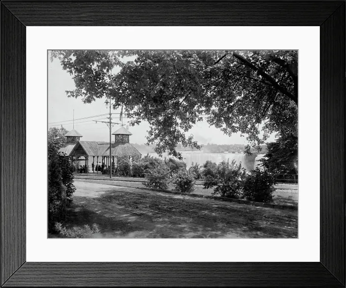 Framed Print : Falls fr[om] Inspiration Point, between 1890 and 1899. Creator: Unknown