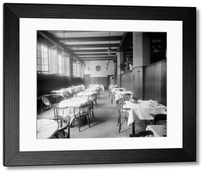 Framed Print : Edelweiss Cafe, Grill Room, Detroit, Mich. between 1905 and 1915. Creator: Unknown Framed Print : Edelweiss Cafe, Grill Room, Detroit, Mich. between 1905 and 1915. Creator: Unknown