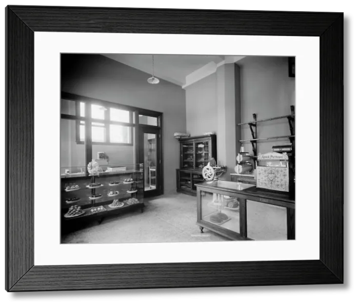 Framed Print : Edelweiss Cafe, delicatessen room, Detroit, Mich. between 1905 and 1915. Creator: Unknown Framed Print : Edelweiss Cafe, delicatessen room, Detroit, Mich. between 1905 and 1915. Creator: Unknown