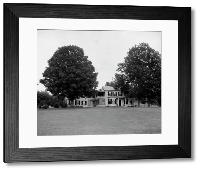 Framed Print : Residence of Rev. Dwight L. Moody, East Northfield, Mass. c1904. Creator: Unknown Framed Print : Residence of Rev. Dwight L. Moody, East Northfield, Mass. c1904. Creator: Unknown