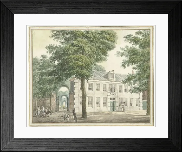 Framed Print : Wisseloord in Muiderberg, 1798. Creator: Maas van Altena Framed Print : Wisseloord in Muiderberg, 1798. Creator: Maas van Altena