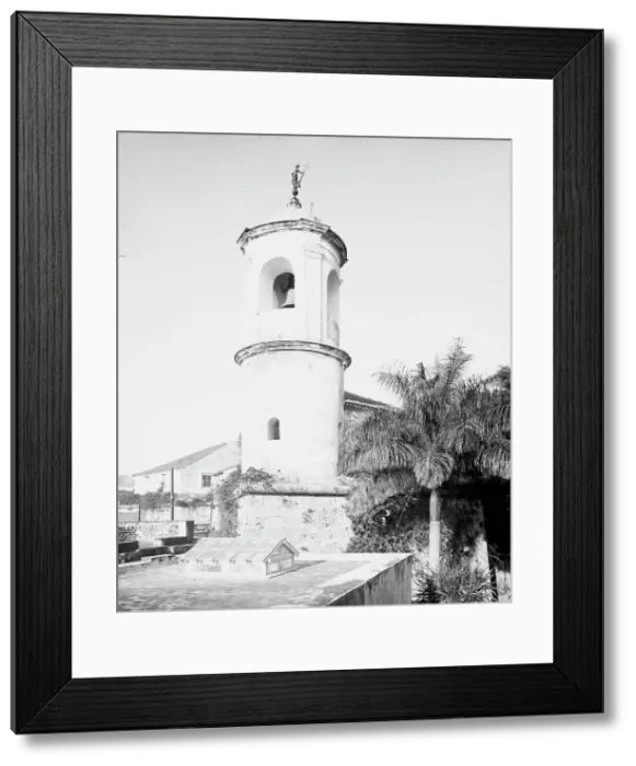 Framed Print : Tower of Cuartel De La Fuerza, Havana, Cuba, c1904. Creator: Unknown Framed Print : Tower of Cuartel De La Fuerza, Havana, Cuba, c1904. Creator: Unknown